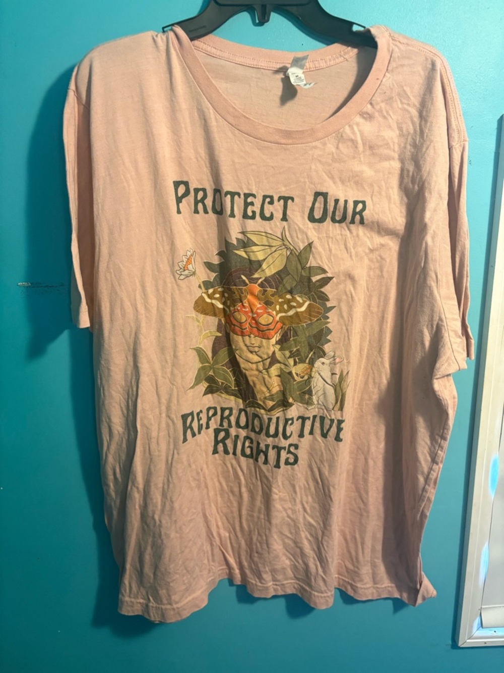 Protect Our Reproductive Rights Pink Graphic Tee
